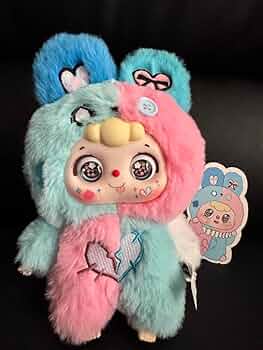 Amazon.co.jp: Baby Three DOUBAO Y2K ぬいぐるみ、目が3つ変更
